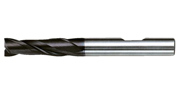 HHW SC long hole milling cutter long T=2 TiAlN HB shank 16 mm