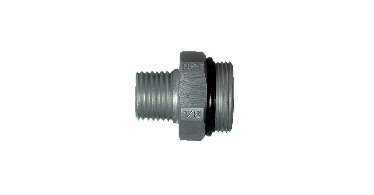 Aluminium-Kühlmittelschlauch Gewinde-Anschlussstück 1/8 Zoll NPT