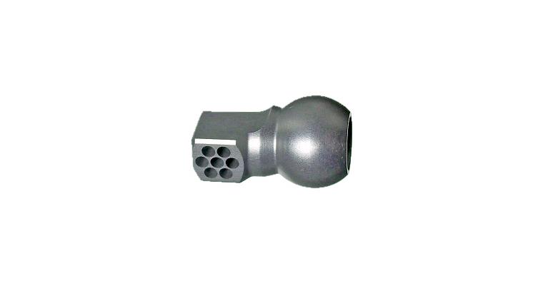 Aluminium-Kühlmittelschlauch Spezialdüse Ø 1,8 mm / 90° kurz