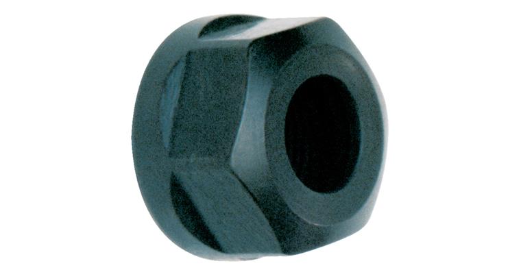 Ersatz-Spannmutter für Spannzangenfutter normal für 1- 10mm Mutter Ø SW 25/28 mm