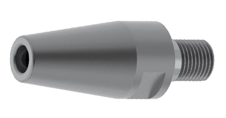 Reduction for screw-in milling cutter M10/M16 length 60 mm