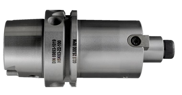 Messerkopfaufnahme DIN 69893 HSK-A63 G 2,5-25.000 1/min d1=22 mm A=50 mm