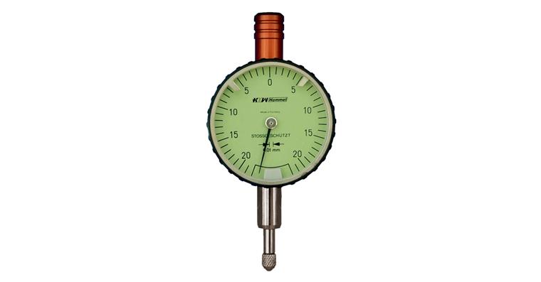 Sicherheits-Messuhr Ablesung 0,01 mm großer Freihub MB 0,8 mm Ø 58 mm