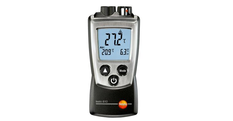 Air and surface thermometer TESTO 810 MR -10 to +50°C/-30 to +300°C