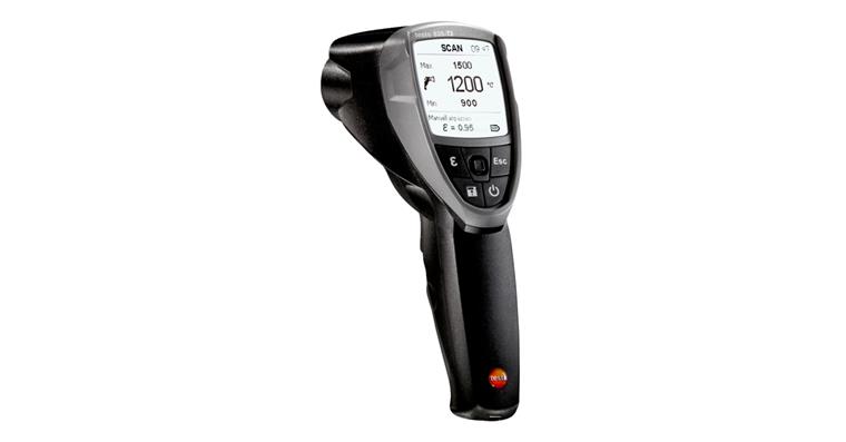 Infrarot-Temperatur-Messgerät TESTO 835-H1 mit Feuchtemodol MB -30°..+600°C
