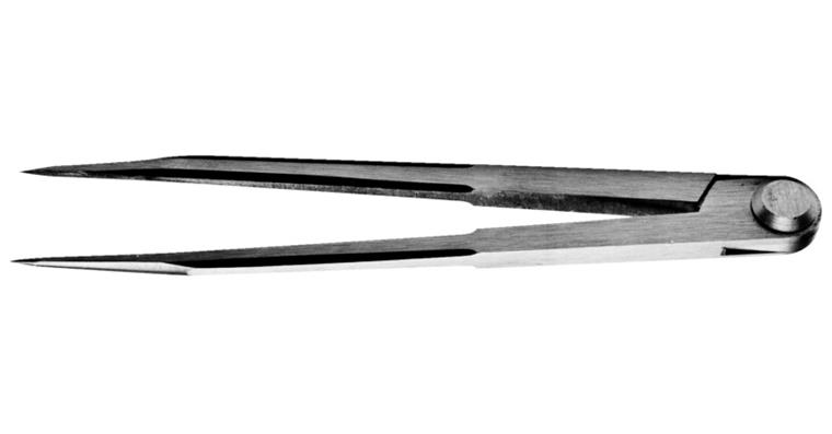LIZZARD Spitzzirkel mit gehärteten Spitzen L = 200 mm DIN 6486