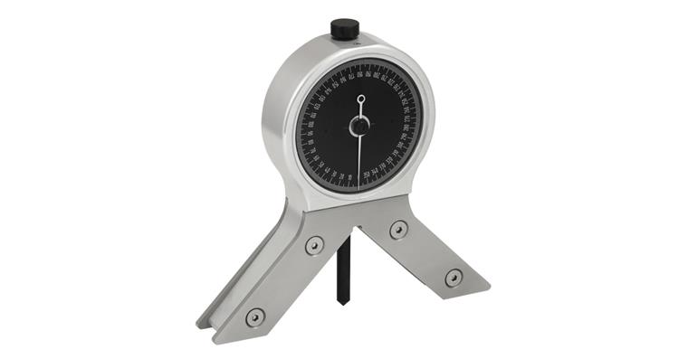 Präzisions-Winkellehre, Genauigkeit +/-0,5°, mit Mittelpunktkörner