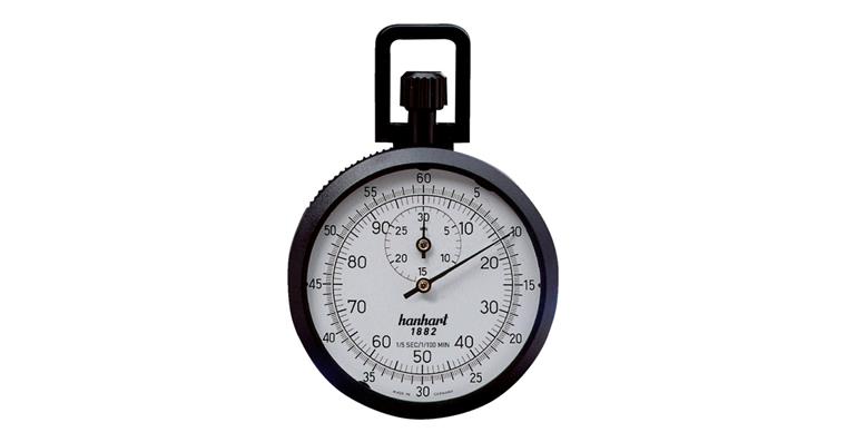 Crown stopwatch ABS special housing dia. 55 mm reading sec/min 0.2/0.01