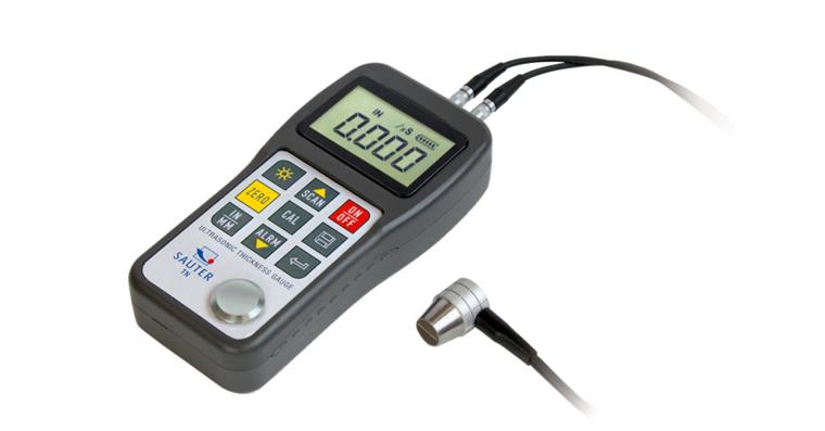 Ultrasonic wall thickness meas. instr. TN 230-0.01 US MR 1.2-230 mm res. 0.01 mm