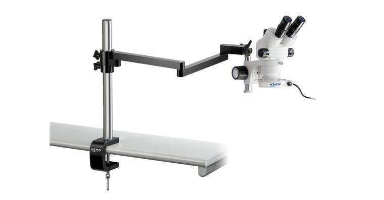 Stereo microscope OZM 953 0.7x-4.5x trinocular tube eyepiece HSWF 10x/dia. 23 mm