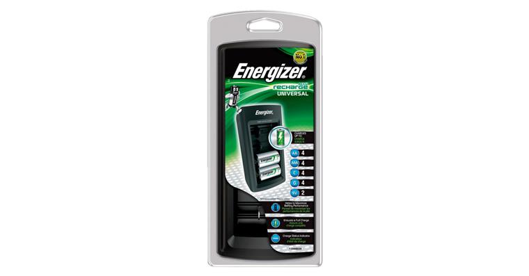 1039911201 Universal charger LCD for AA, AAA, C, D, 9 V batteries