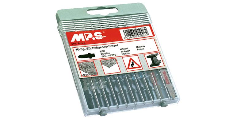 Stichsägeblätter-Sortiment 10teilig für Holz und Metall in Box