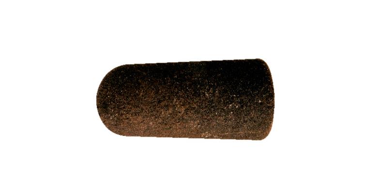 Abrasive cap POLICAP® black round. roller G150 med. dia. x head height 16x32 mm