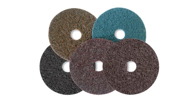 Klett-Vliesscheibe Scotch-Brite Ø 125x22mm grob/P100-120