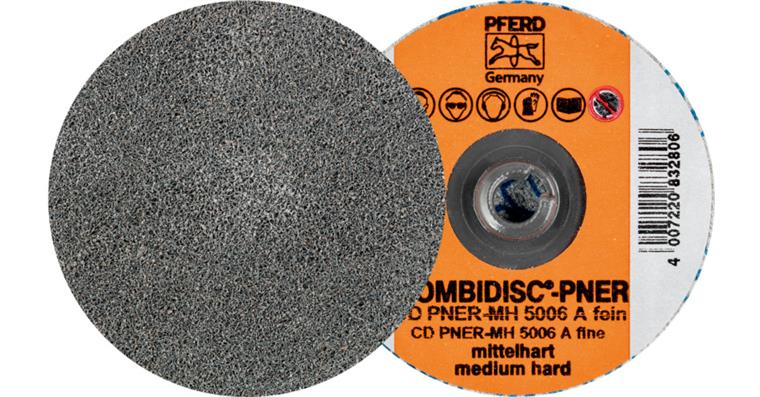 COMBIDISC Vliesronde PNER Korund Ø75 fein Drehzahl 1/min: 12.500 hart