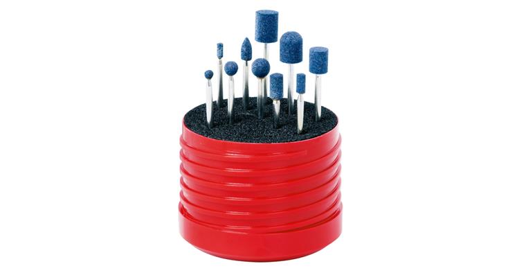 Mounted point assortment NDW shank diameter 3 mm 10 pieces