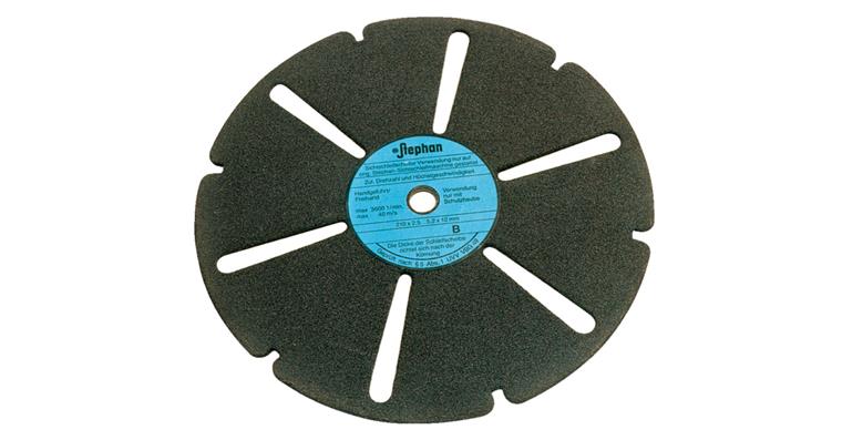 Sichtschleifscheibe Typ ER EK/SC Ø 210 mm Korn 60