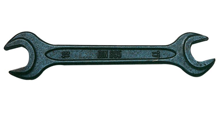 Doppelmaulschlüssel 15° DIN 895 Spezialstahl SW 46x50 mm
