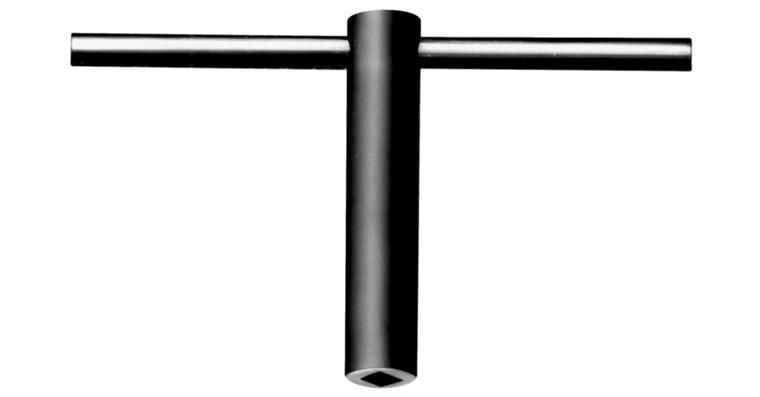 Square socket DIN 904 hollow special steel AF 5 mm