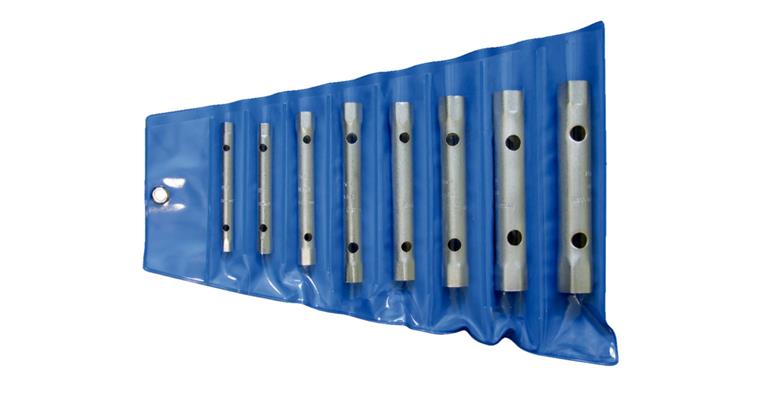 1050707101 Hexagon socket wrench set DIN 896 B hardened 8 pieces AF 6x7–20x22 mm in bag