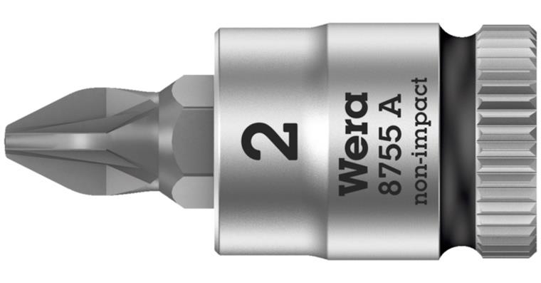 1/4 inch screwdriver bit chromium-vanadium steel PZ 1