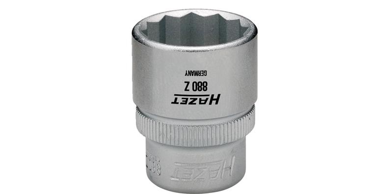 3/8 Zoll 12kant Steckschlüssel-Einsatz DIN 3124 CV-Stahl SW 15 mm