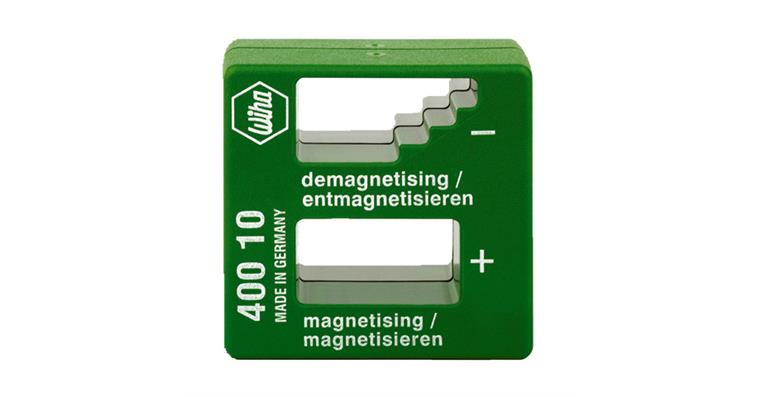 1052000101 Permanent magnetising and de-magnetising device, shatter-proof plastic housing