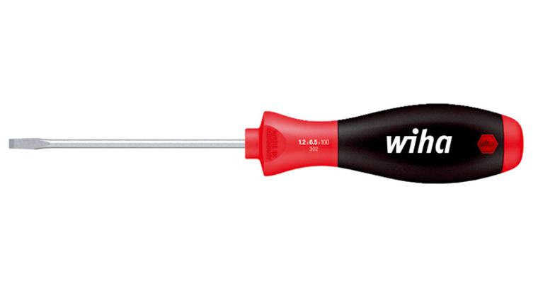 Werkstatt-Schlitz-Schraubendreher Soft-Finish-Griff 1,2x6,5x25 mm