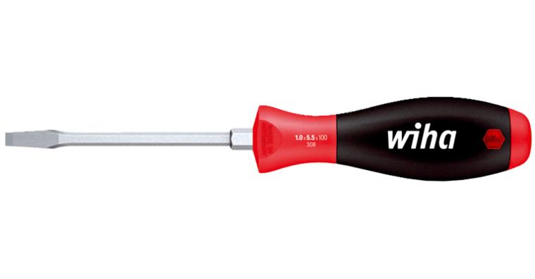 Werkstatt-Schlitz-Schraubendreher 6kant-Ans. 2x12x200 mm