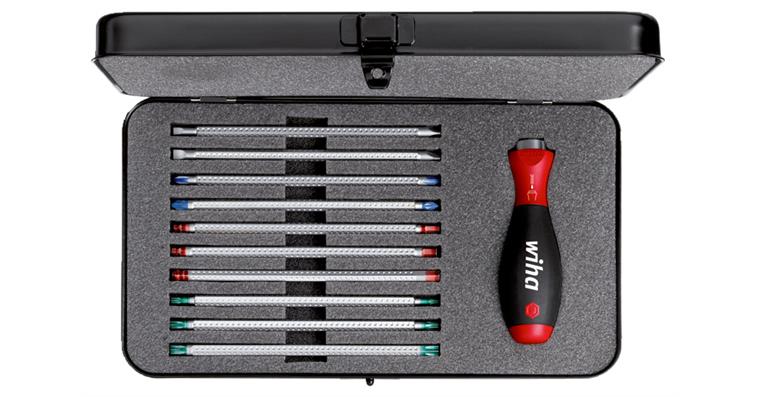 1052582202 Combination blade set System6 11 pcs telescopic handle slotted/PH/PZ/TX/hex/hex