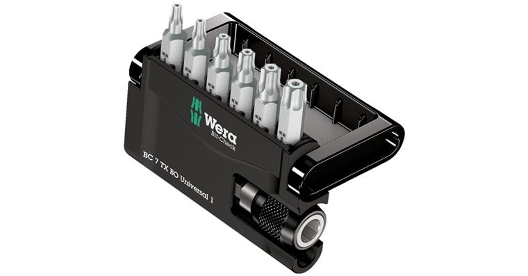 1/4 Zoll Bit Sortiment zähhart 7teilig Halter 6xResisTORX® T 10-40