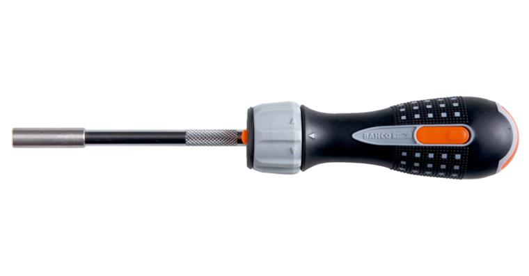 Bit ratchet screwdriver with LEDs 6 bits (4.5/5.5/PH+PZ1/2) 260 mm