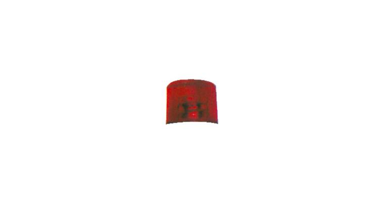 Repl. plastic inserts impact-resistant red pairs dia. 50 mm for hammer 54172 205