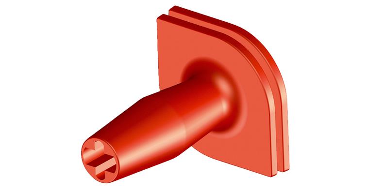 Meißelhandschutz Länge 110 mm Breite 85 mm Höhe 85 mm