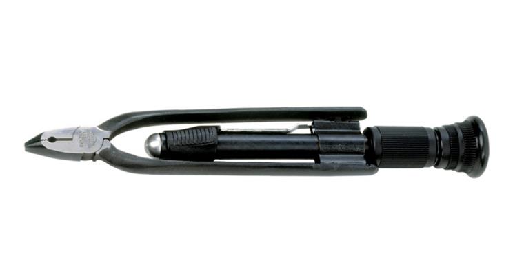 Drahtwirbelzange gezahnten Backen für Drähte bis max. 1,04 mm Ø L=224 mm