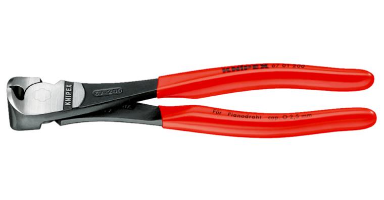 Kraft-Vornschneider DIN 5748 160 mm CV-Elektro-Stahl leichte Griffhüllen