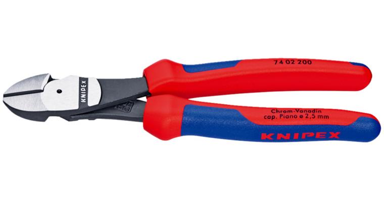 Kraft-Seitenschneider DIN 5749 140 mm CV-Elektro-Stahl poliert Abgleitschutz