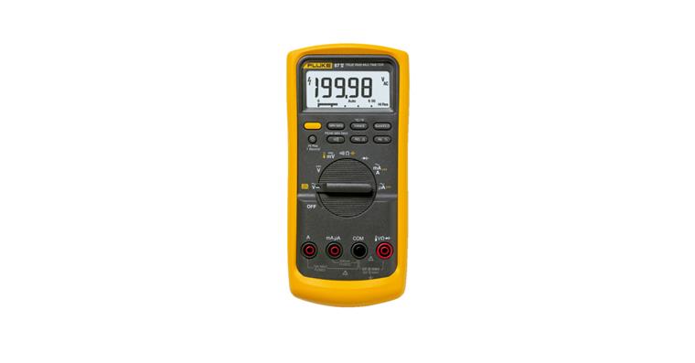 87 V digital multimeter DC and AC voltage 1,000 volts
