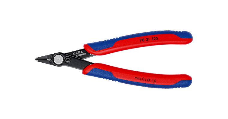 Elektronik-Seitenschneider Electronicn Super Knips® 125 mm Gelenk mit Edelstahl