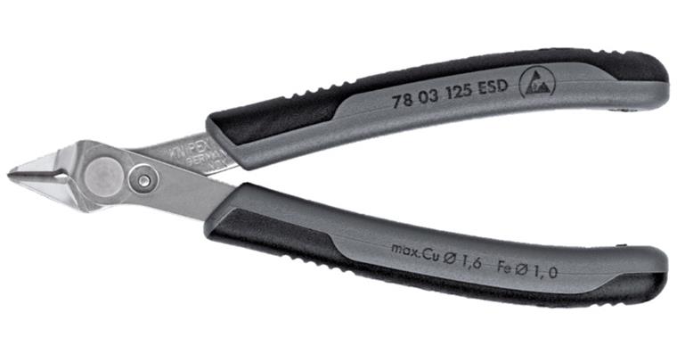 ESD-Seitenschneider Super- Knips 54 HRC mit Drahtklemme