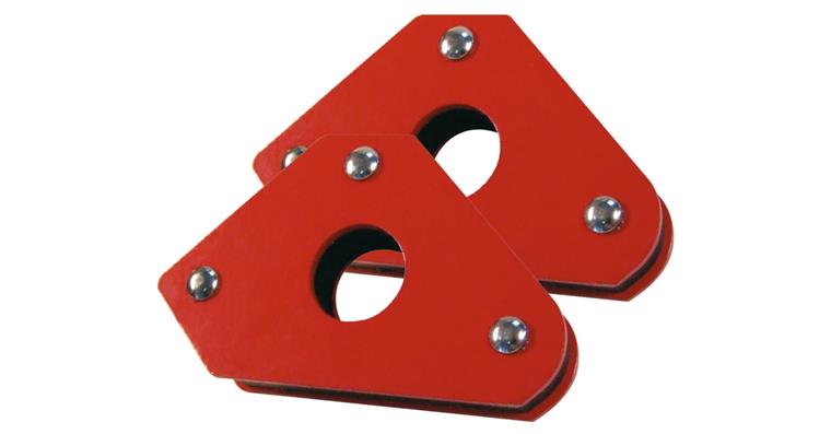 Permanent magnetic welding bracket fixed, 45° and 90°, 60x12x51 mm