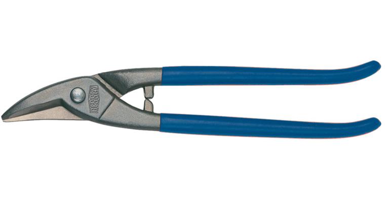 Loch-Blechschere rechts Edelstahl 275 mm für kurze gerade Schnitte