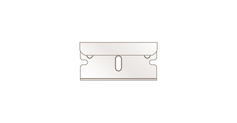 Replacement blades for Argentax blade scraper pack=10 pieces