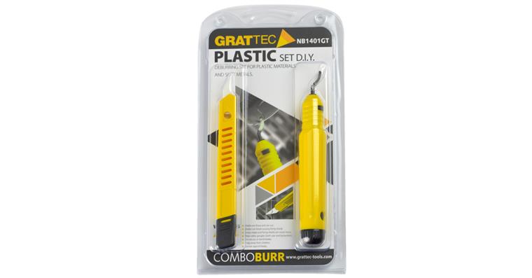 Deburring tool set E NBT1401GT 7 pieces