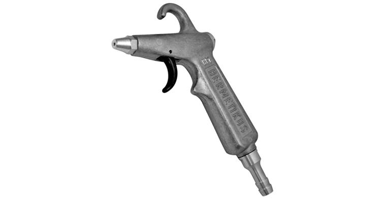 Pneumatic blow-out gun size 10 for hose internal dia. 10 mm