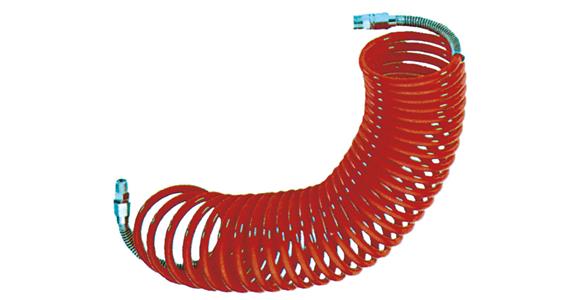 Druckluft-Spiralschlauch Länge 3,5 m Schlauch-Ø (innen/außen) 6x8 mm