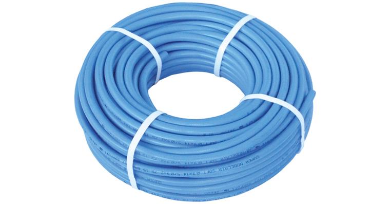 Soft-PVC Werkstattschlauch blau 19x12,7mm Rolle 50m