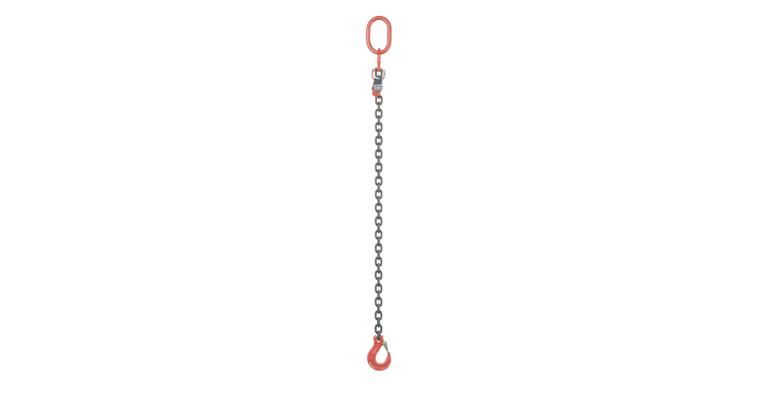 Anschlagkette EN 818 prEN 1677 max. 1120 kg 1 Strang Ø 6 mm Länge 1 m