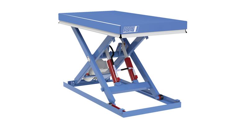 Handlings-Hubtisch HTP 10-1000 Hublast 1000kg Hubhöhe 1000 mm LxB 1500x1000 mm