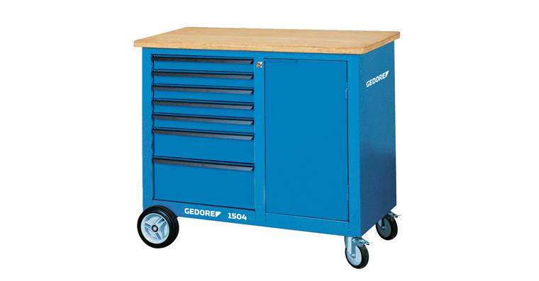 GEDORE wheeled workbench, model 1504 XL